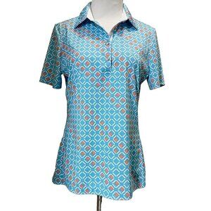 Nivo Small Short Sleeve Collared Shirt Golf